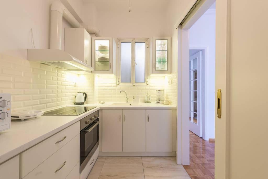 New! Bright & Remodeled 1Bed Apt 2Min Walk To Acropolis 雅典 外观 照片