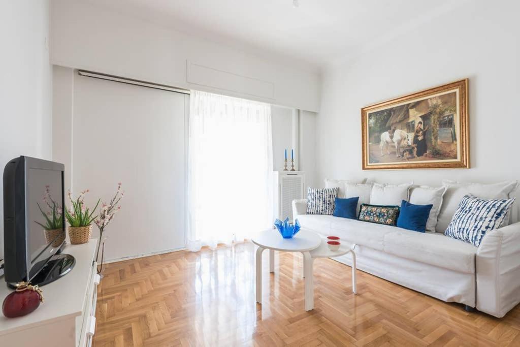 New! Bright & Remodeled 1Bed Apt 2Min Walk To Acropolis 雅典 外观 照片