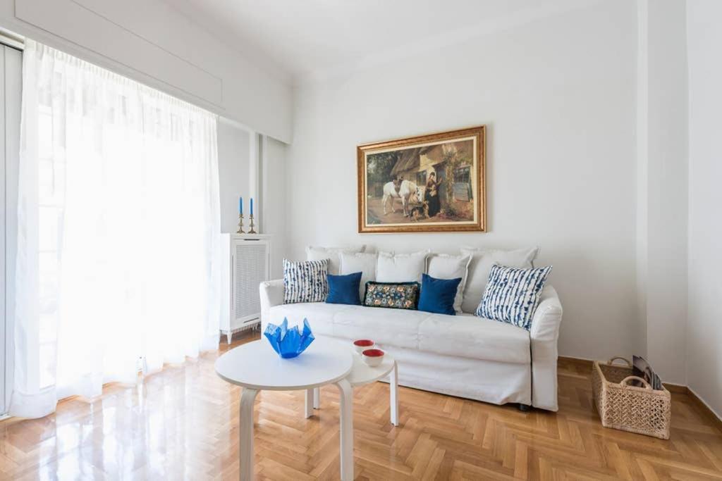 New! Bright & Remodeled 1Bed Apt 2Min Walk To Acropolis 雅典 外观 照片